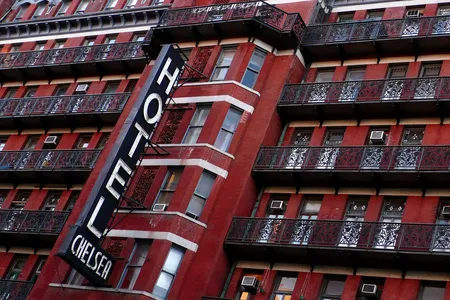 The Hotel Chelsea&#39;s neon sign was installed in 1949.