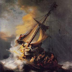 Stolen in 1990 from the Isabella Stewart Gardner Museum in Boston, "Christ in the Storm on the Lake of Galille" has not been recovered. Photo courtesy of Wikipedia