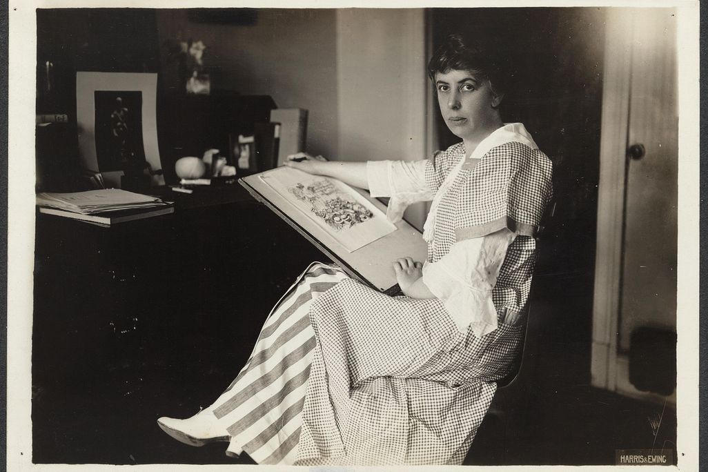 Nina Allender The Suffragist artist