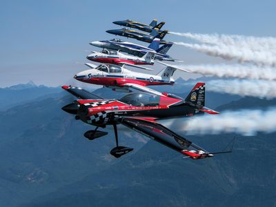 A shot of the Abbotsford International Airshow.