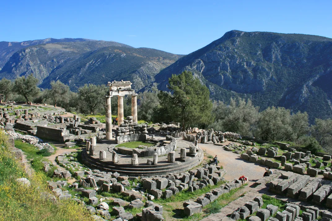 Temple at Delphi