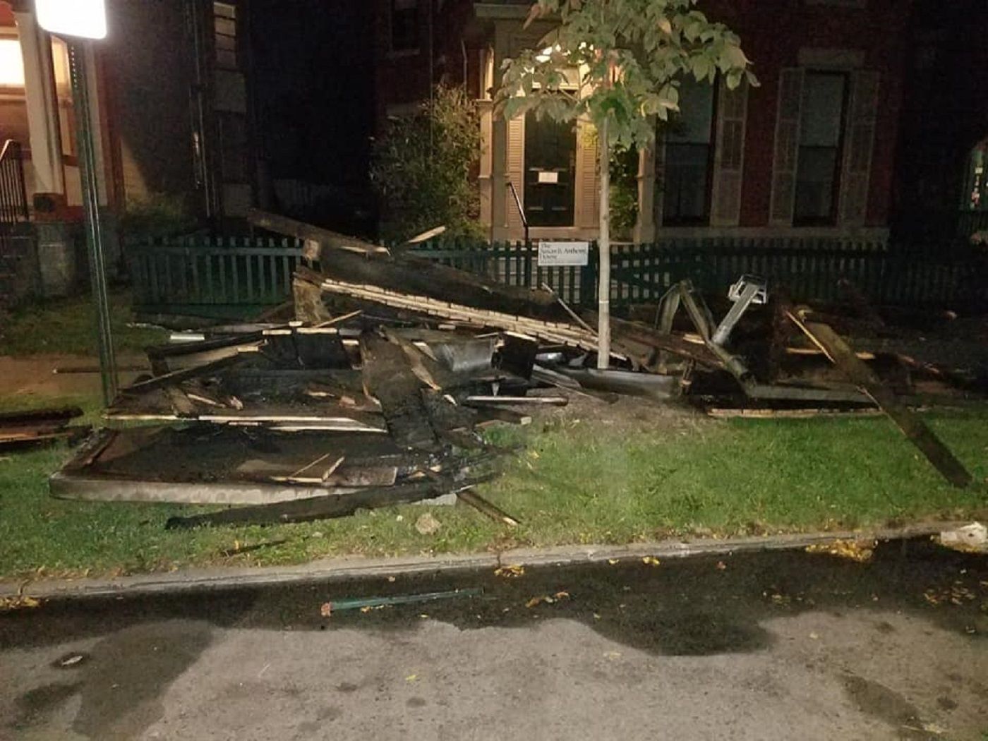 ‘Suspicious’ Fire Destroys Porch at Susan B. Anthony House and Museum | Smart News