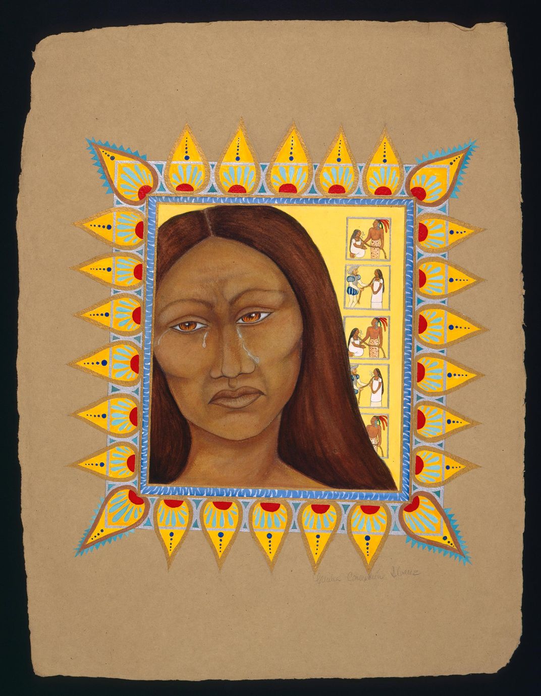 Cecilia Álvarez, <em>La Malinche Tenía Sus Razones (La Malinche had her reasons)</em>, 1995