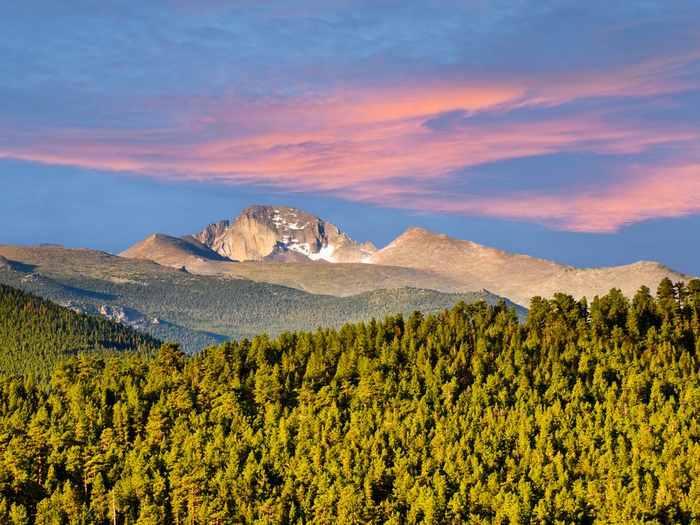 Longs Peak in Colorado