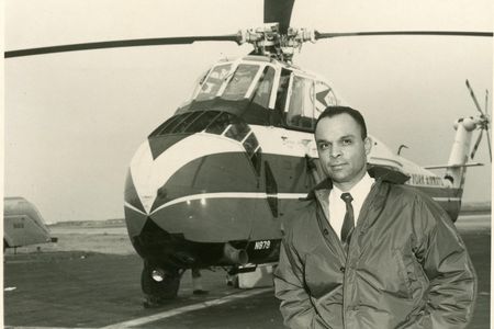 After a decade of fighting racism, Perry Young landed a job with New York Airways. Flying a Sikorsky S-58 (pictured), he was the first black pilot employed by a U.S. airline.