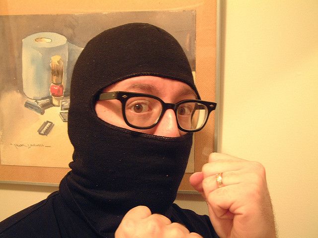 A wanna-be ninja