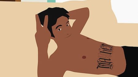 Kota Ezawa recreates famous moments in history and pop culture with basic animation software. He is visiting the Hirshhorn on Thursday to talk about his art.