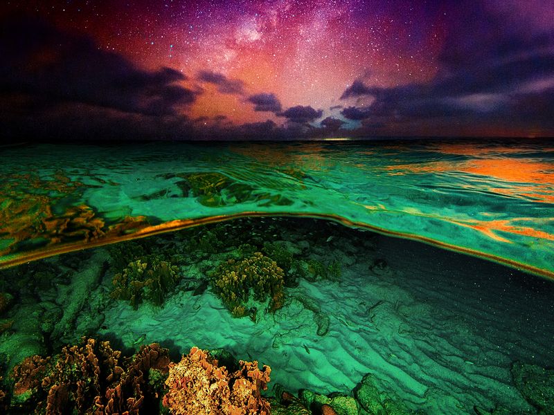 Stars over the ocean | Smithsonian Photo Contest | Smithsonian Magazine