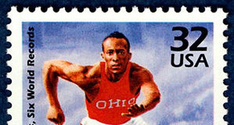 The Jesse Owens stamp