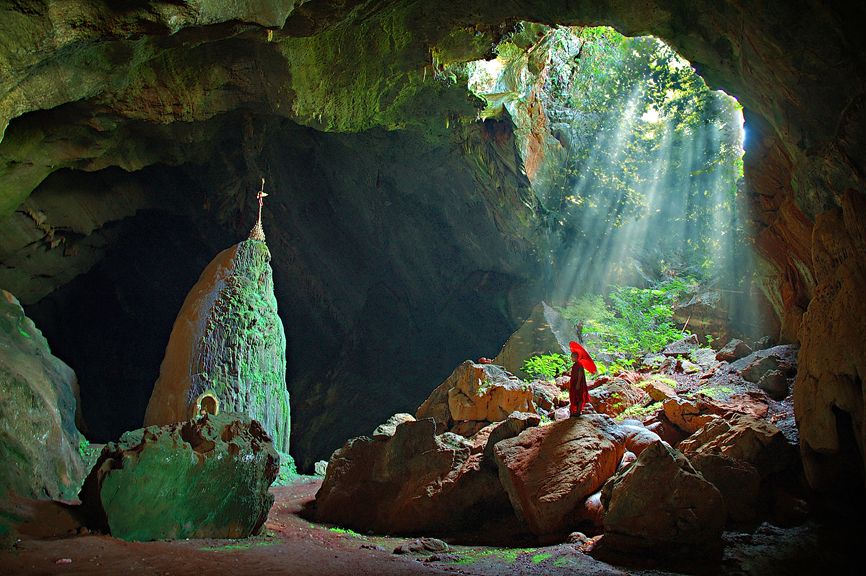 The Early Morning At Sathan Cave In Myanmar Smithsonian Photo