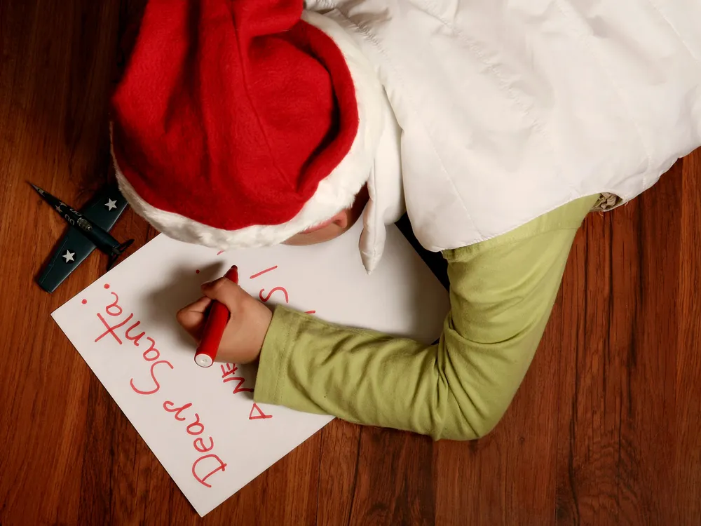 Writing Santa a letter