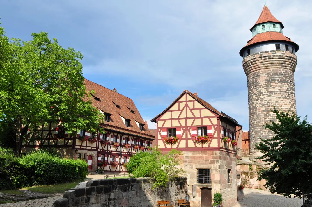 The Kaiserburg or Imperial Castle, Nuremberg