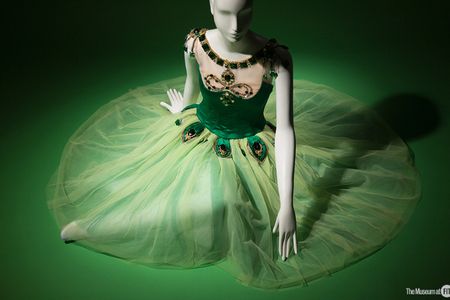 Barbara Karinska, “Emeralds” costume from Jewels, original designed in 1967. Lent by the New York City Ballet