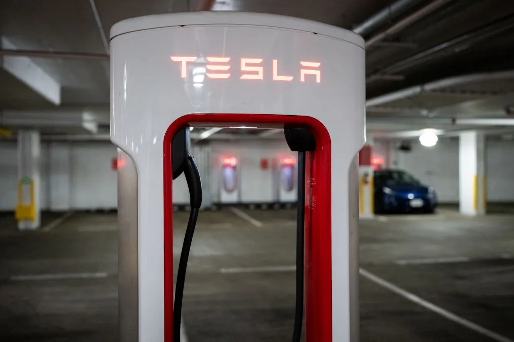 Tesla supercharger