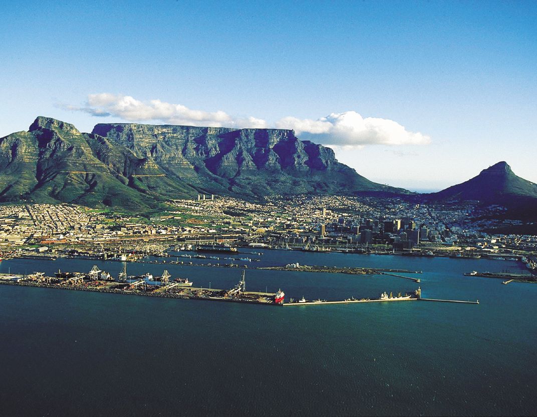 A panorama of Cape Town