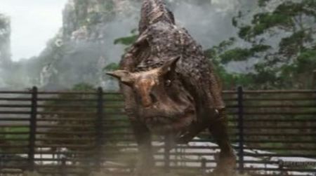 Terra Nova's dopey Carnotaurus. Despite being sold as a prehistoric extravaganza, the show never really delivered on the promise of fantastic dinosaurs.