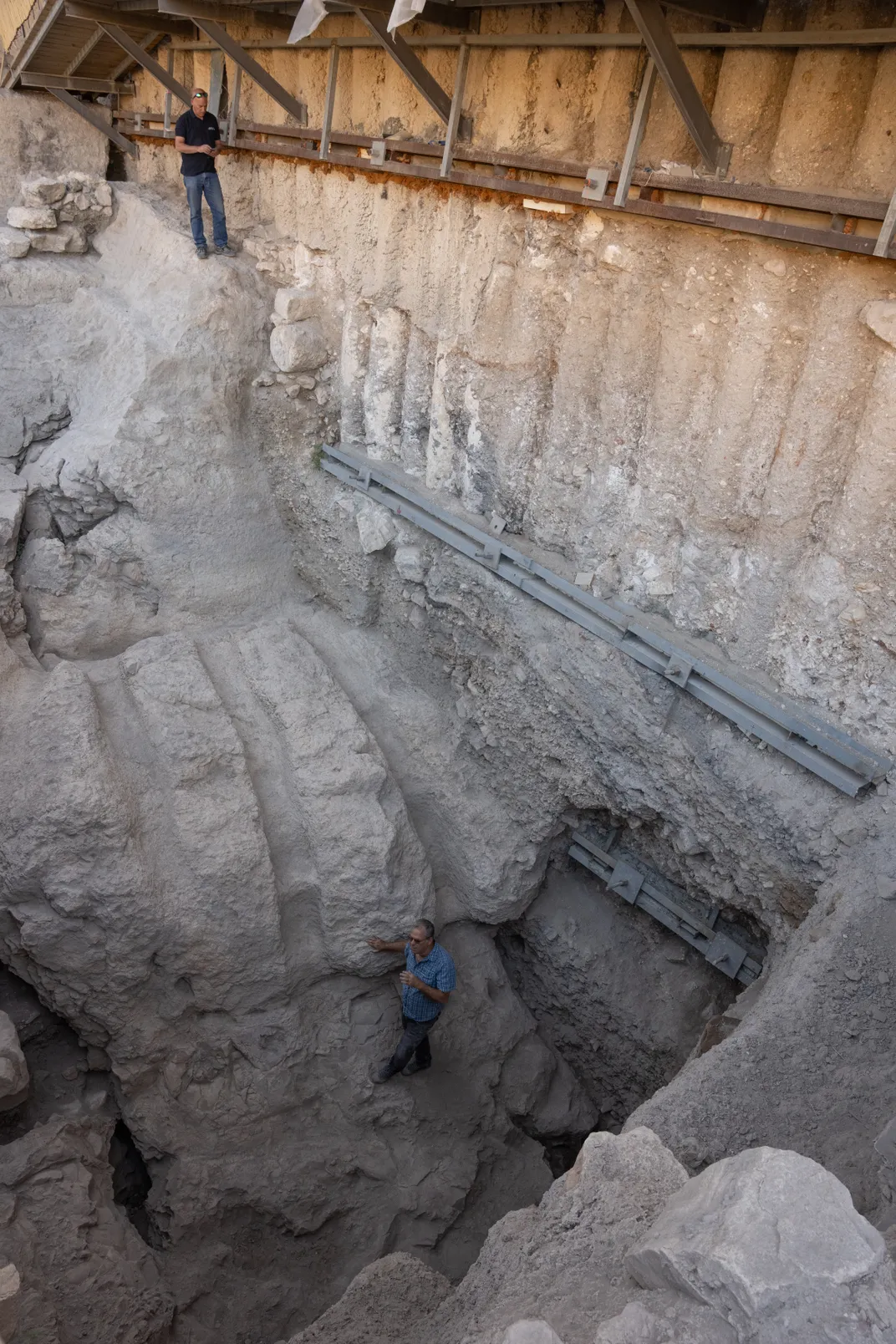 Ancient Ditch in Jerusalem