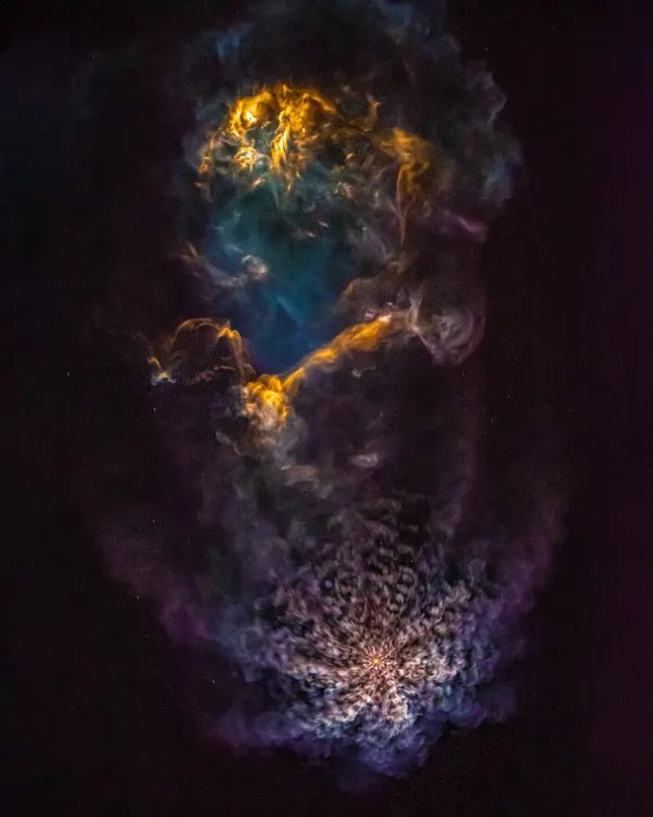 The SpaceX Falcon Heavy Rocket Nebula thumbnail