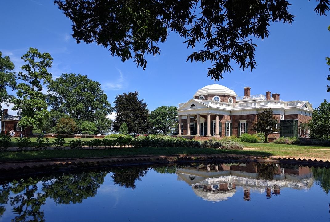 Jefferson's Monticello estate, as seen in 2016