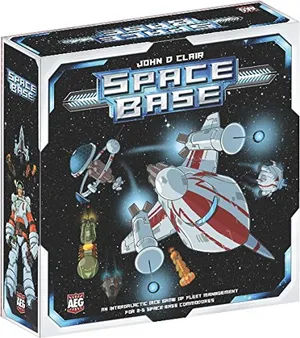 Preview thumbnail for 'Alderac Entertainment Group (AEG) Space Base - Board Game, Dice Game, Build The Best Galactic Port, Heavy Interaction, 2 to 5 Players, 60 Minute Play Time, for Ages 14 and Up