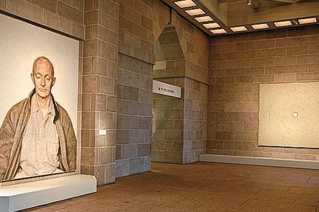 Y.Z. Kami's portrait of an individual deep in meditation, exuding tranquility