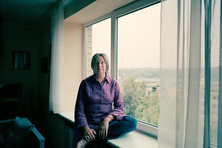 Laima Vince in Lithuania in July 2018