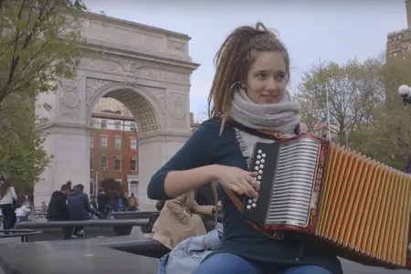 "My goal with music is to represent myself in a natural and sincere way," says musician Alidé Sans, "and what is more natural and sincere than an Aranese woman expressing herself in Aranese?"