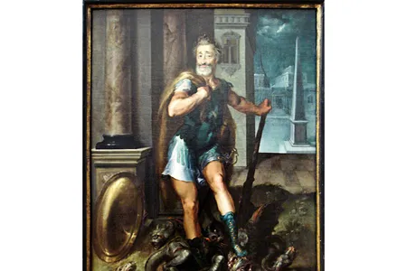 Henri IV depicted as Hercules vanquishing a hydra. All in a day's work.