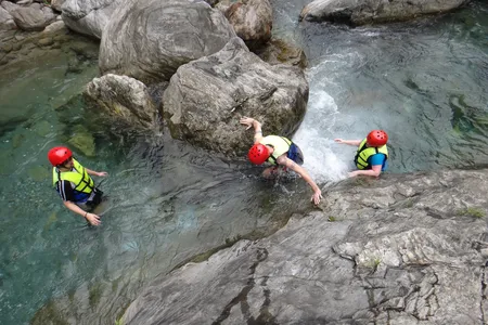 River tracing is a popular way to experience the great outdoors in Taiwan.
