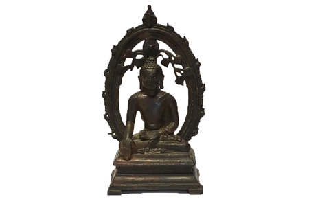 Image of the 12th-century Buddha statue 