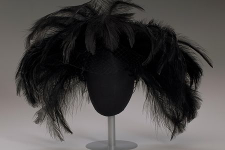 One of Mae Reeves' "showstopper" hats