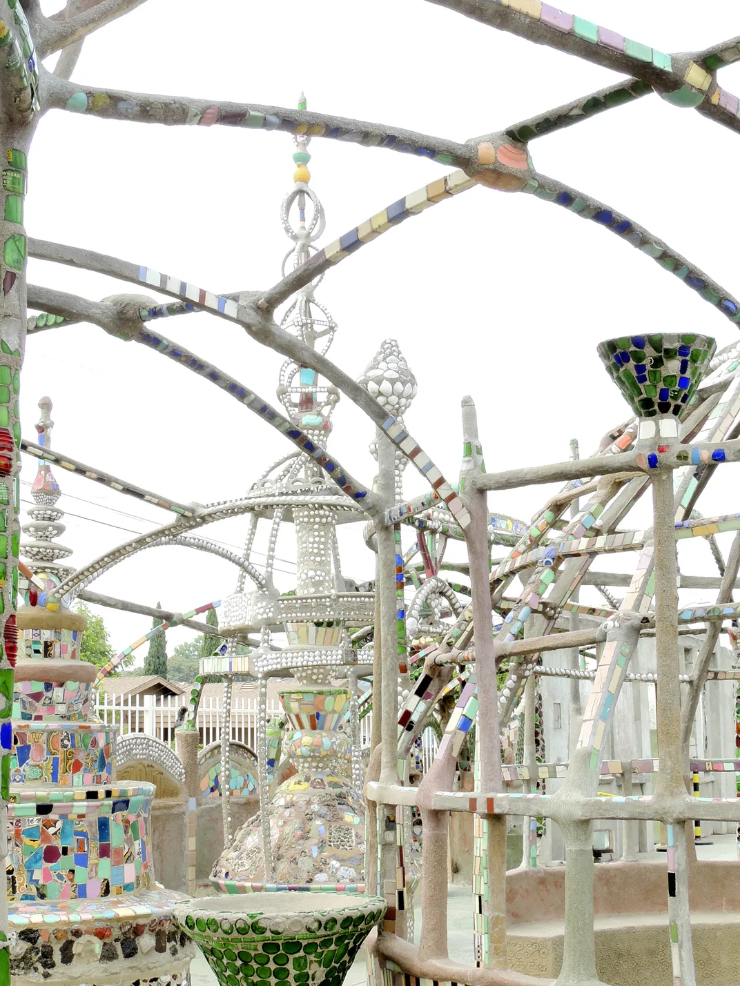 Watts Towers mosaics