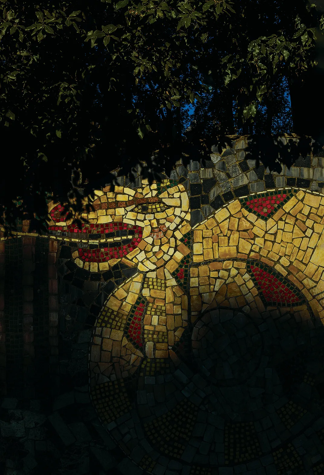 A mosaic by Venturino Venturi