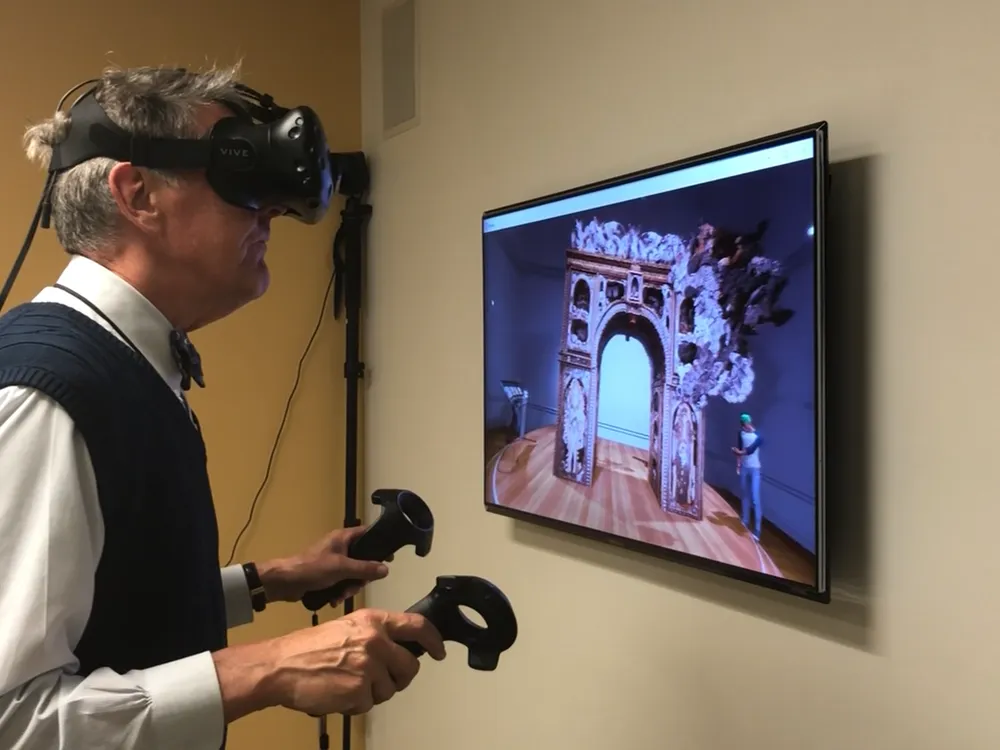 The digital realm is not limited by the dimensions of the museum walls and instead brings learning experiences to visitors of all ages in new and exciting ways. (Smithsonian American Art Museum)