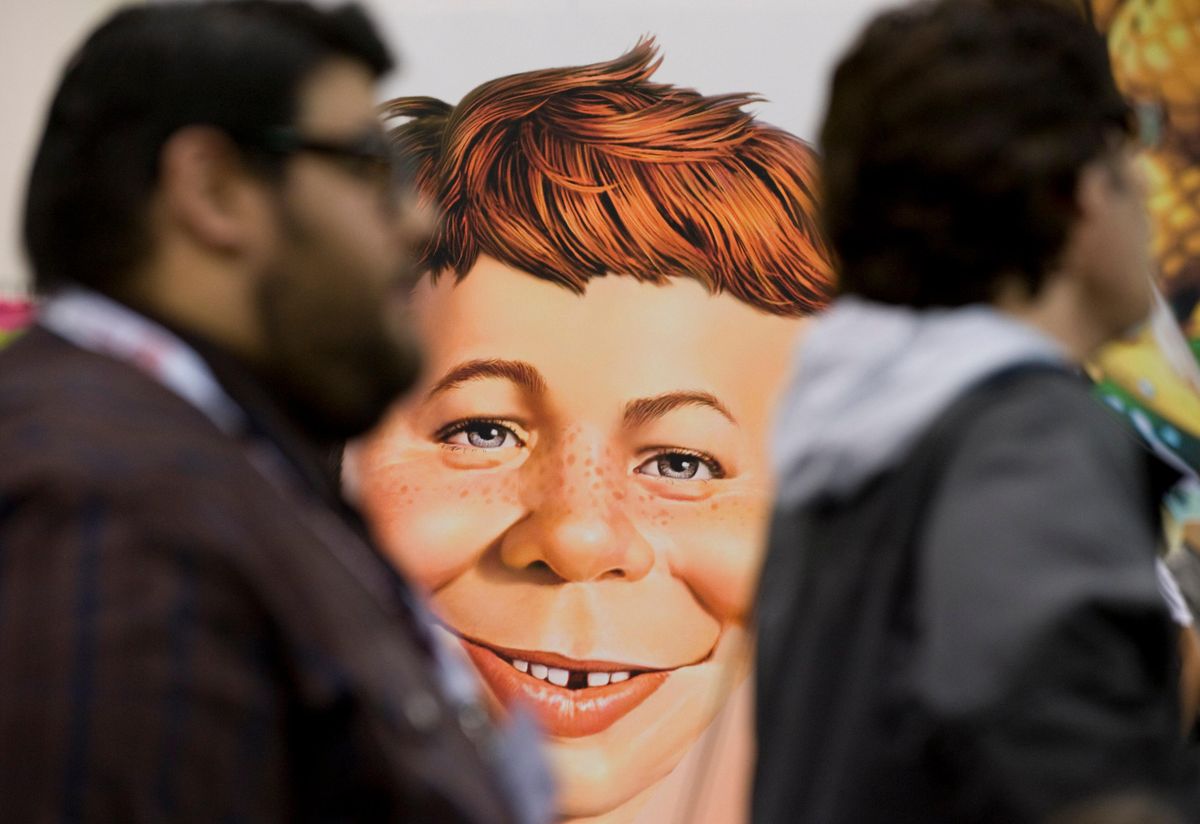 MAD アルフレッド　E ニューマン　ボブルヘッド Alfred E Neuman Mini Bobblehead Kit | ComicHub