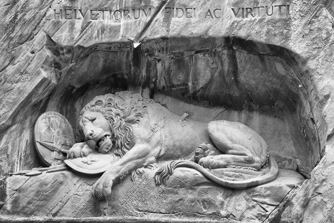 The Lion Monument, Lucerne