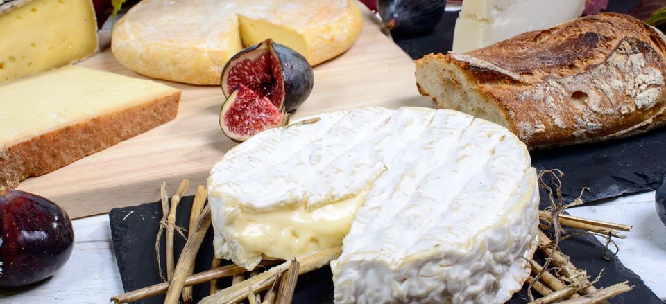  Camembert, one of Normandy's famous cheeses 