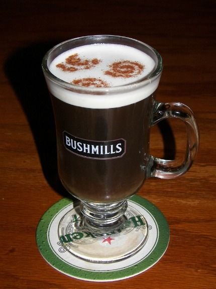 The Irish coffee