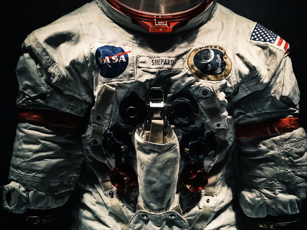 6 - A spacesuit worn by Alan B. Shepard, the first American in space and the fifth person to walk on the moon, is housed at Kennedy Space Center.
