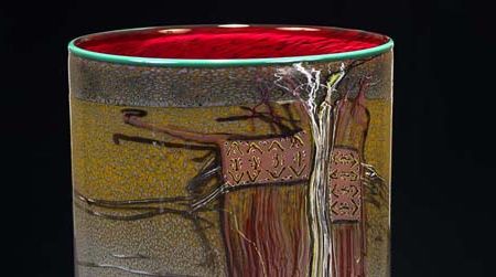 Learn the story behind Dale Chihuly's Blanket Cylinder Series at the Renwick Gallery.