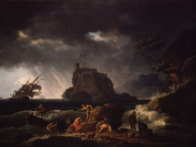 Claude-Joseph Vernet, "The Storm," 1759