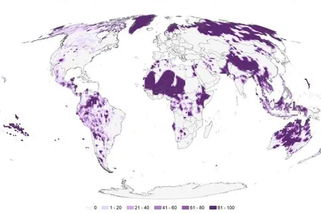 The darker the purple, the more Indigenous control.