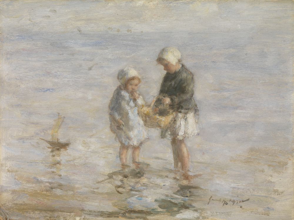 Children Wading