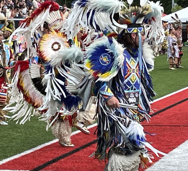 Native American Dancers at Seneca Nation Pow-Wow thumbnail