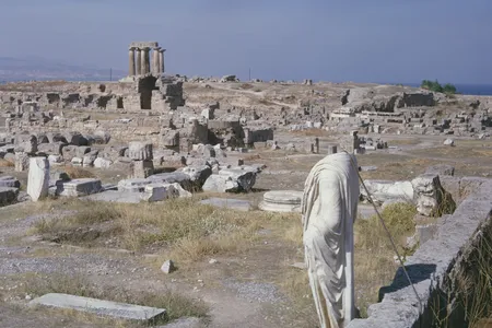 The ancient complex was unearthed in Corinth, Greece.