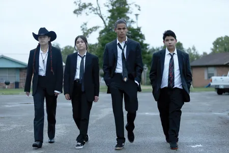 Production still from "Reservation Dogs."