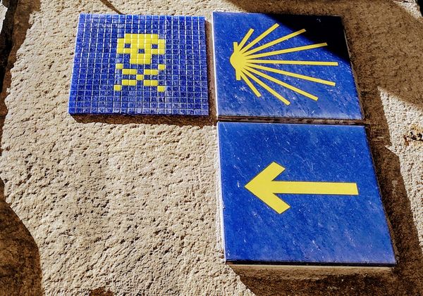 Signs Pointing Towards the St. Jacob's Way thumbnail