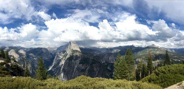 Half dome from Glacier point - 2016 thumbnail