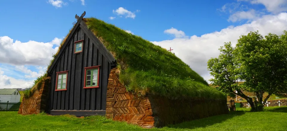  Traditional Icelandic home 