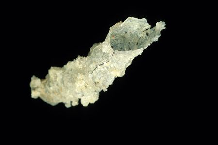 A fulgurite made of fused quartz found in Florida